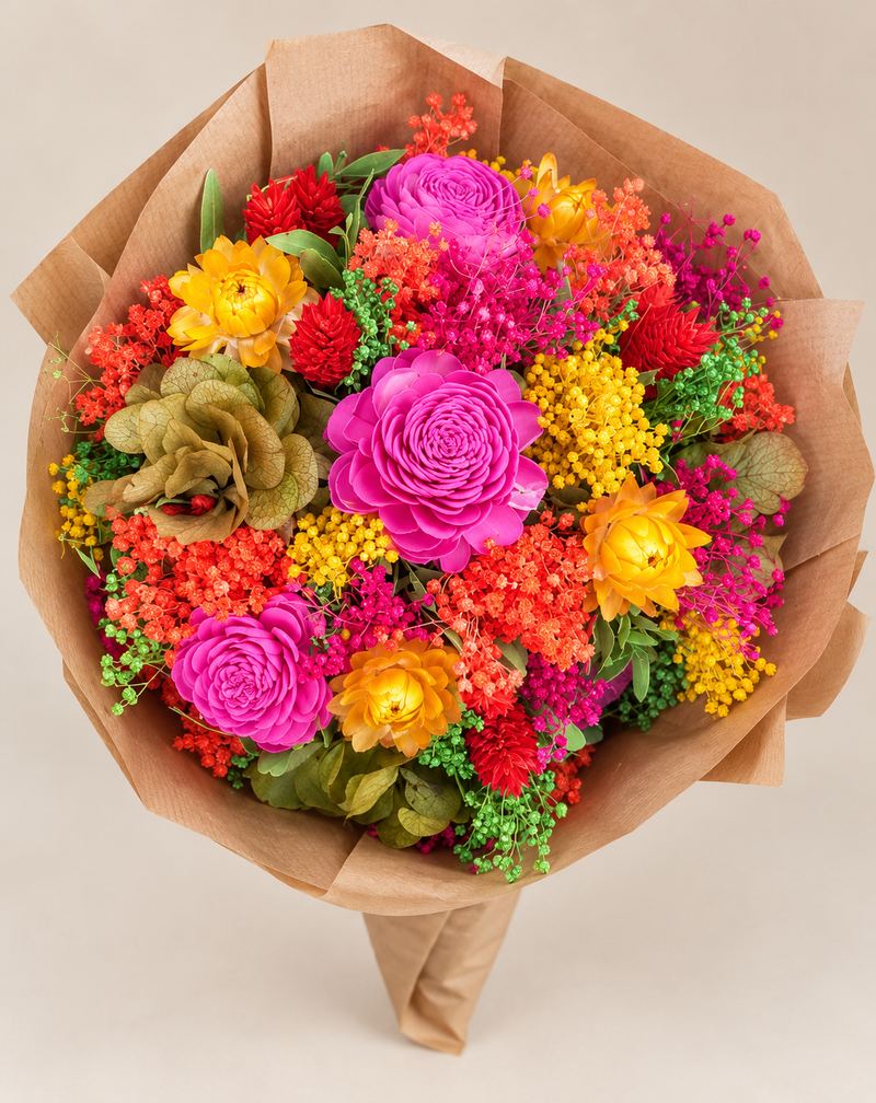 Bouquet Preservado Alegría