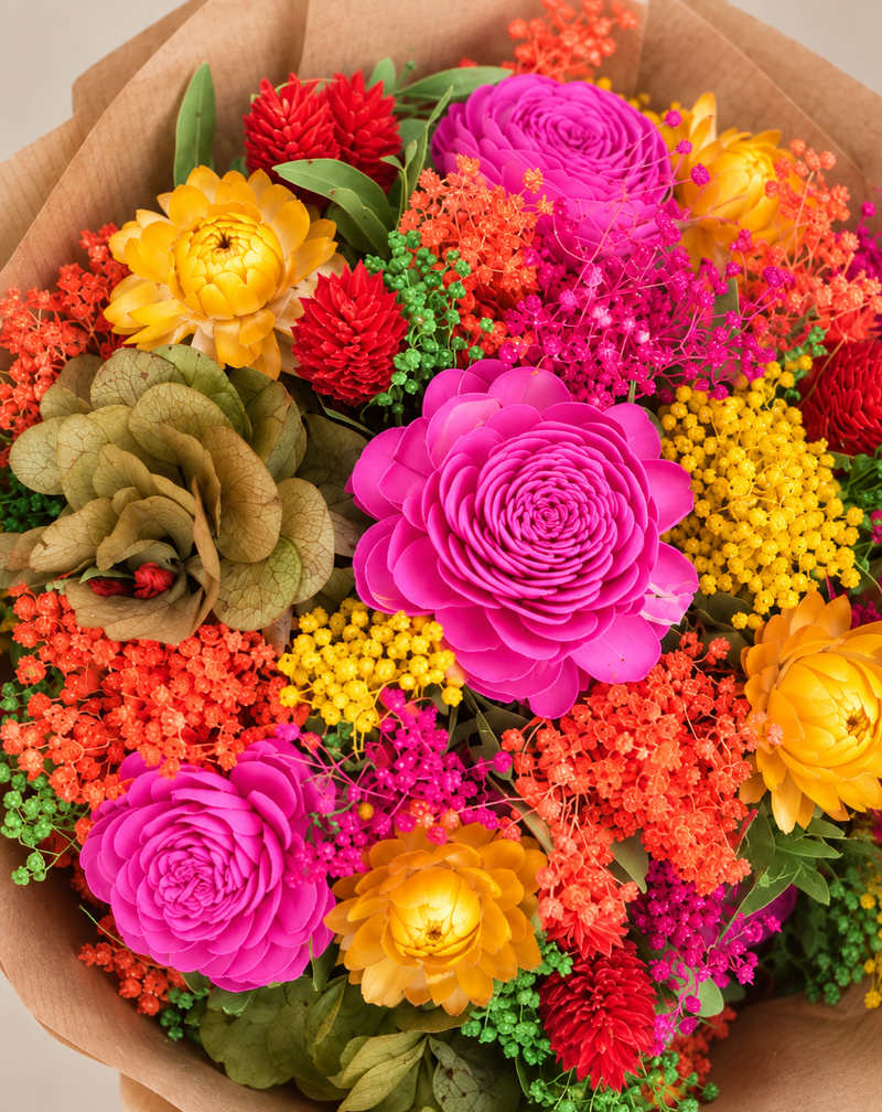 Bouquet Preservado Alegría