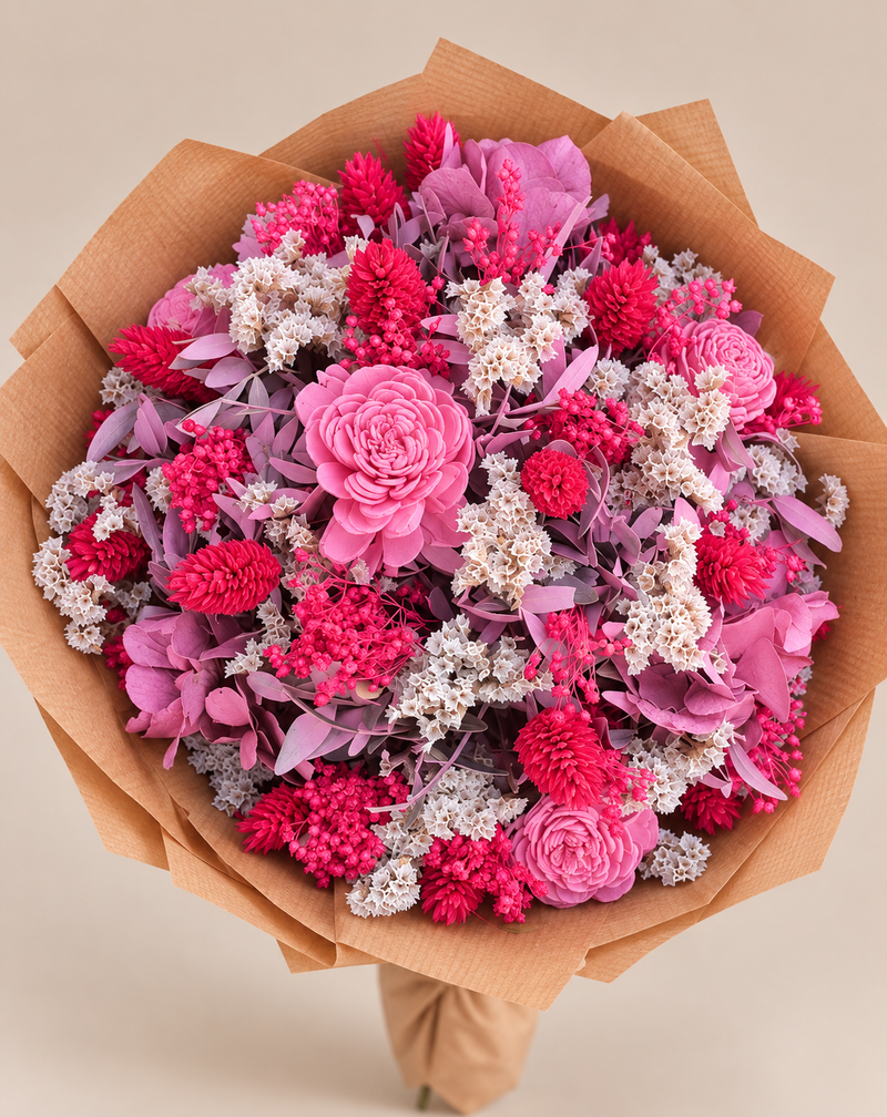 Bouquet preservado Rosa Silvestre