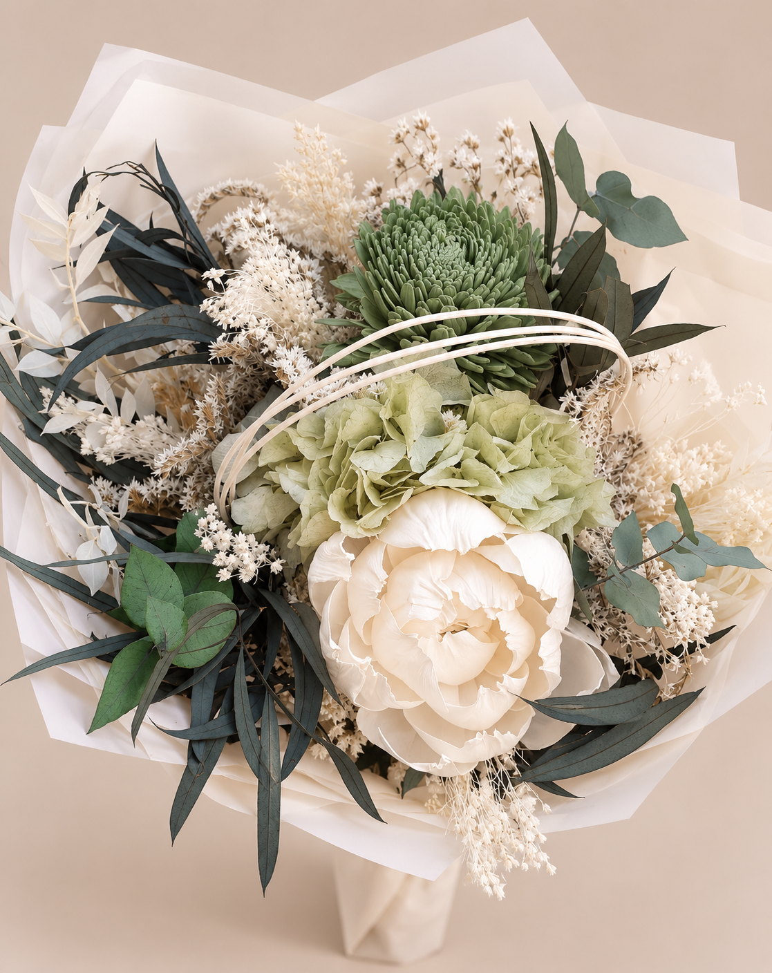 Bouquet preservado Serenidad Natural