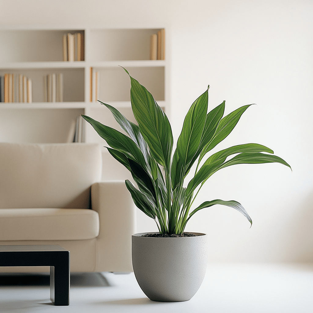 Aspidistra - Napuplant