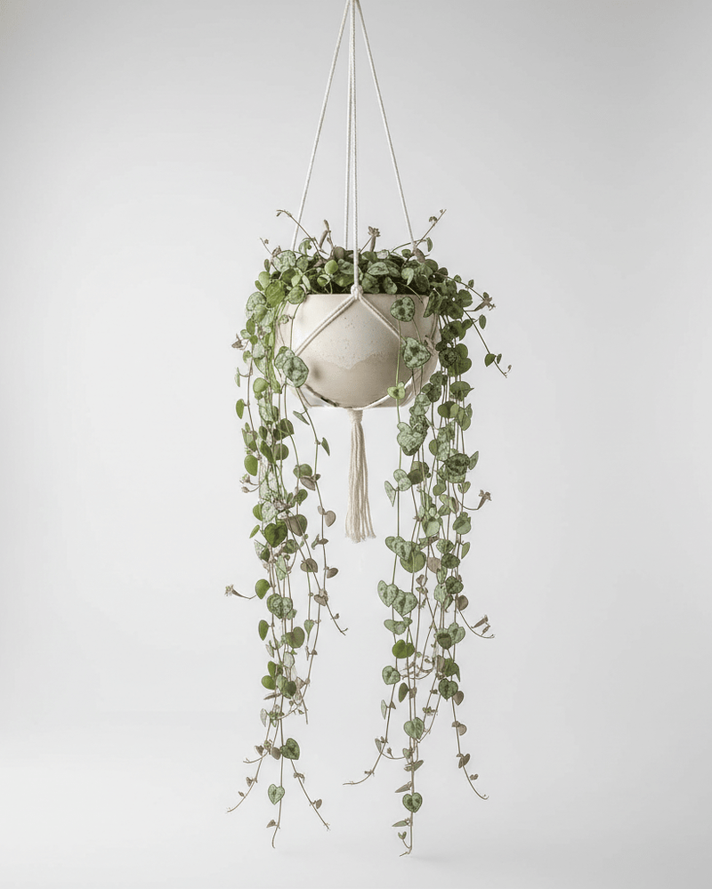 Ceropegia woodii · Collar de corazones