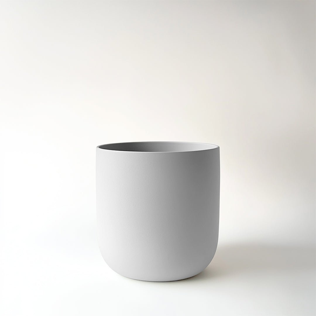 Maceta Blanca Minimalista - Napuplant