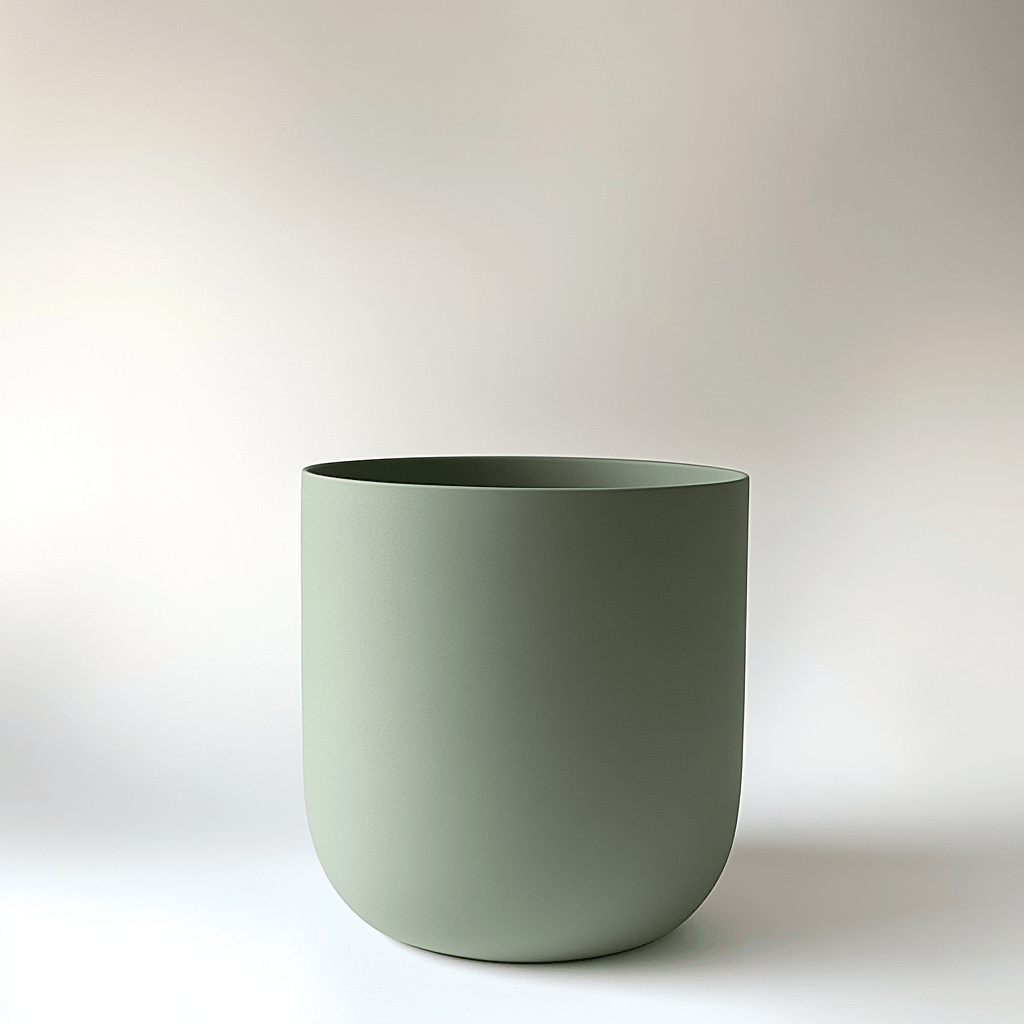 Maceta Verde Minimalista - Napuplant