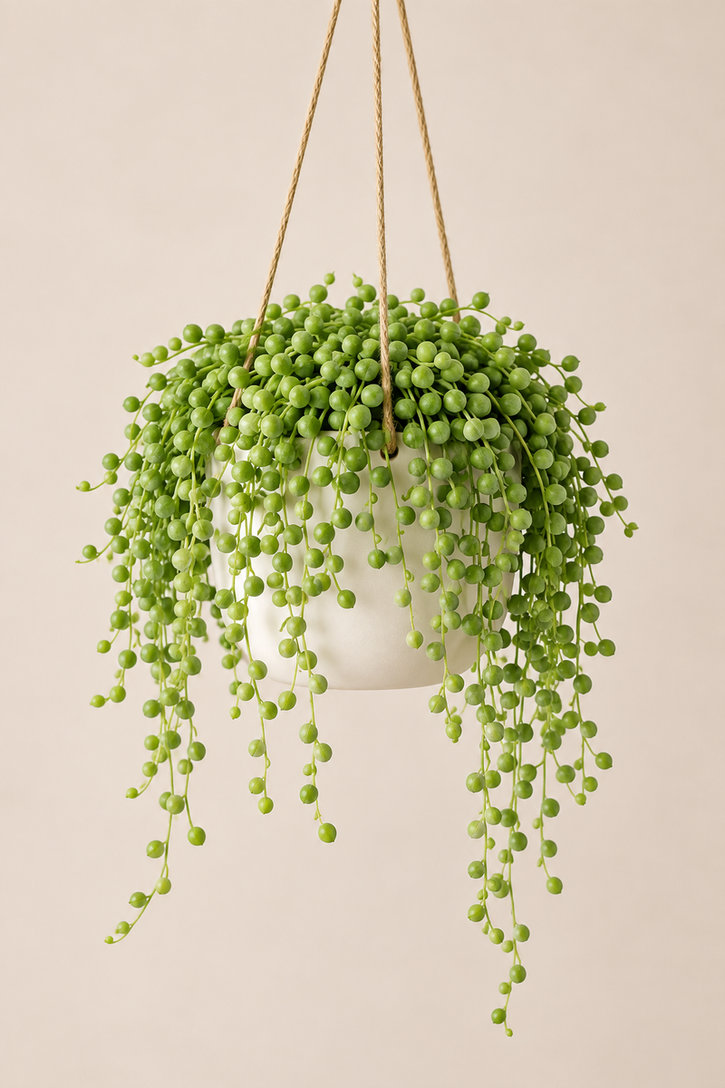 Senecio Rowleyanus · Collar de perlas