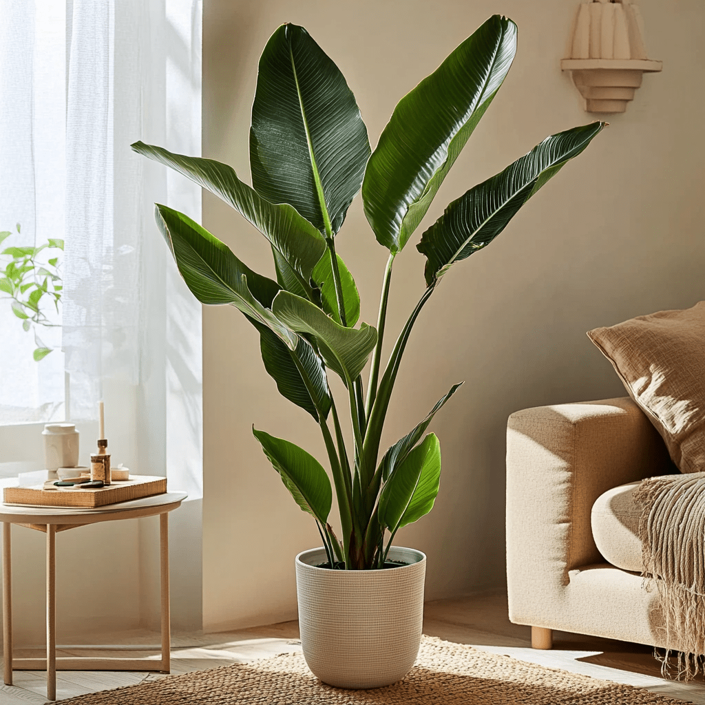 Strelitzia - Napuplant