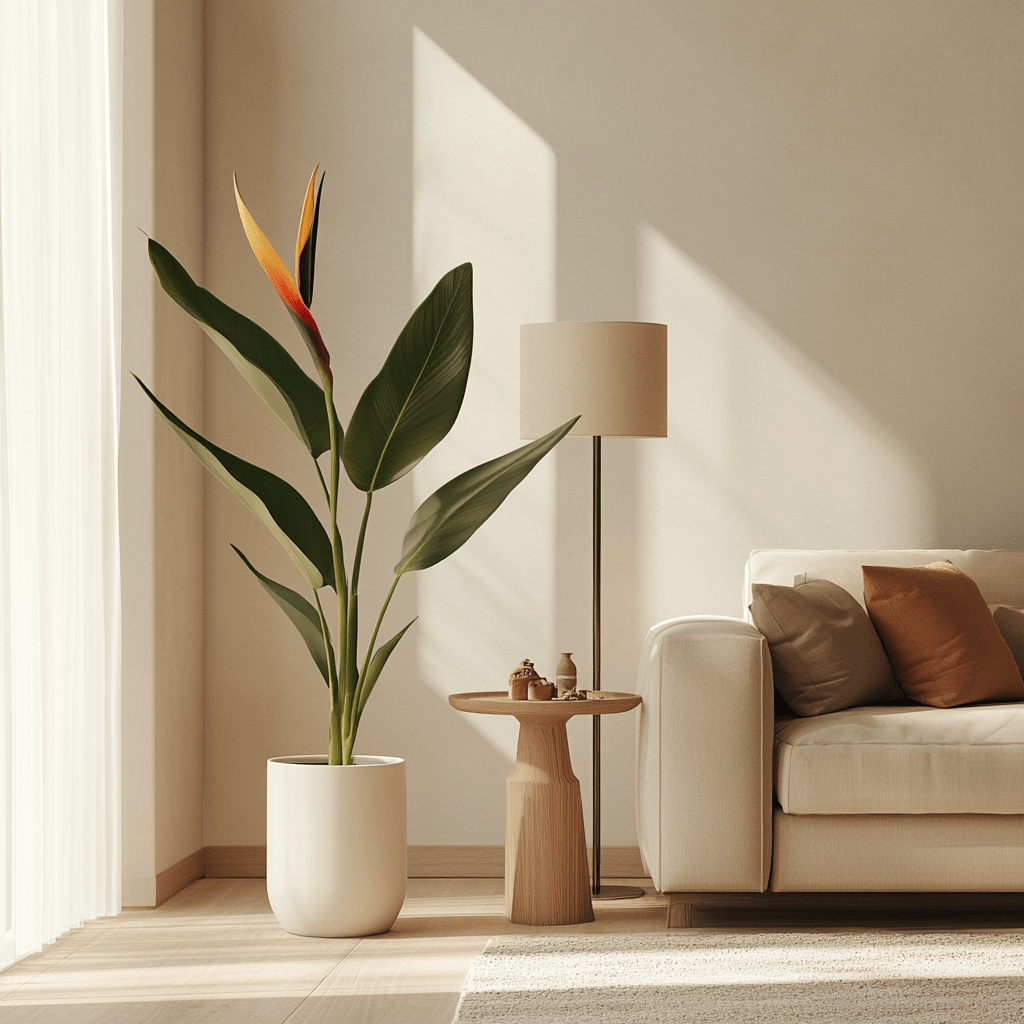 Strelitzia con flor - Napuplant